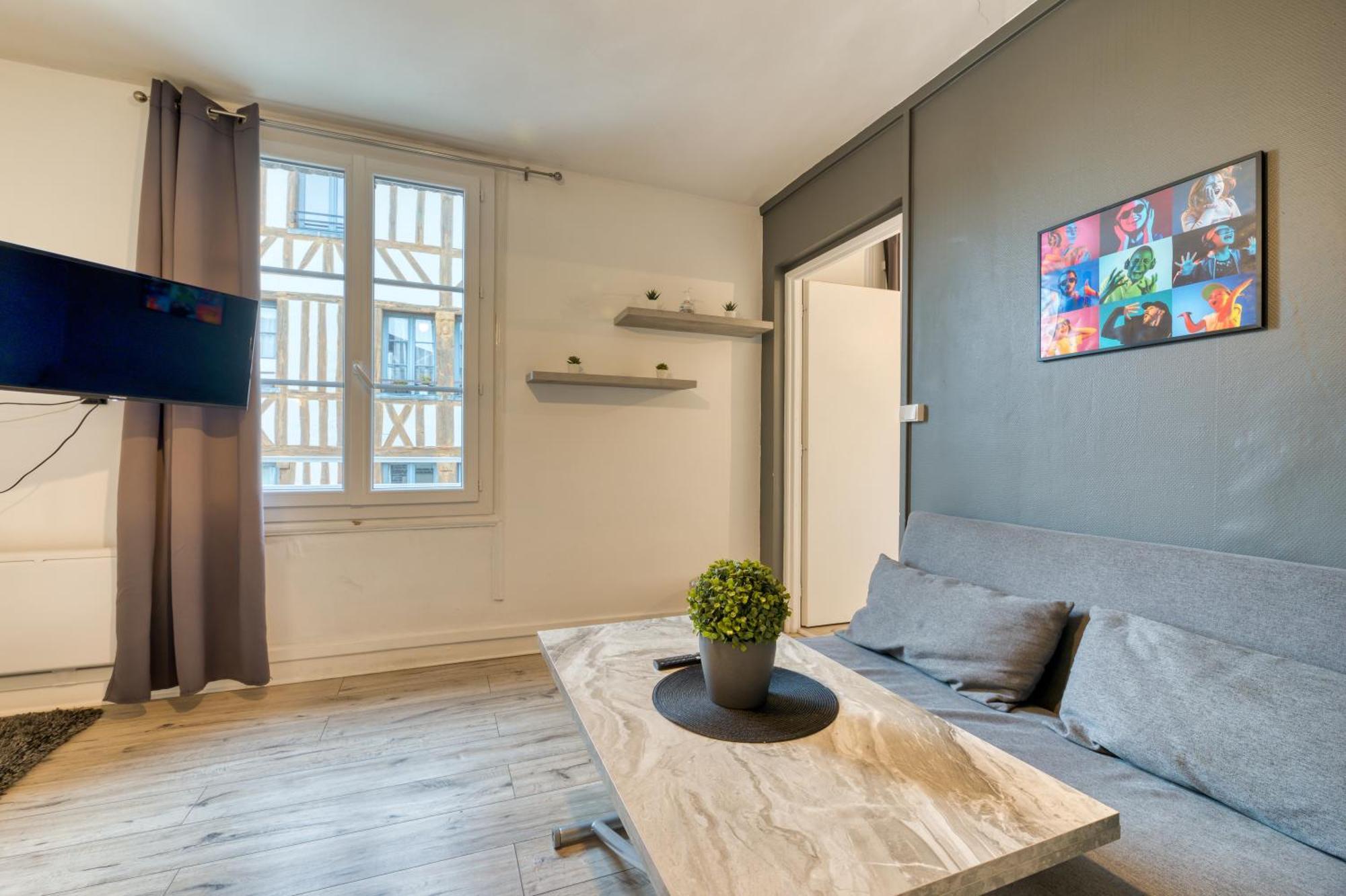 Le Music Votre Joli F2 Au Coeur De Rouen ! Apartment Exterior photo